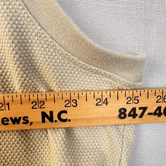 Ping Collection Golf Vest Men's XL Cream V Neck Preppy Casual Cotton Blend - Picture 6 of 9